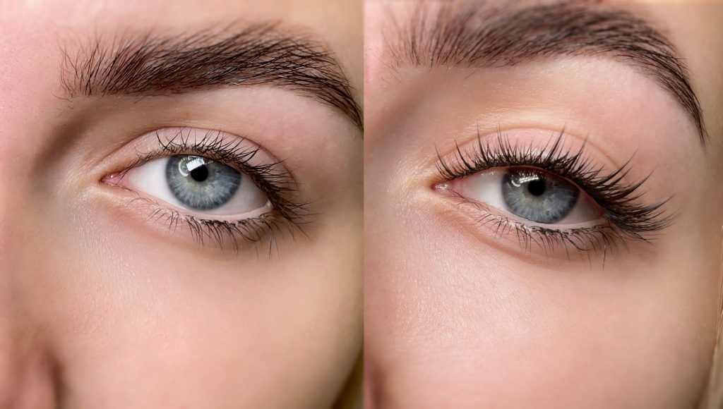 Ψεύτικες βλεφαρίδες για DIY εξτένσιον βλεφαρίδων στο σπίτι